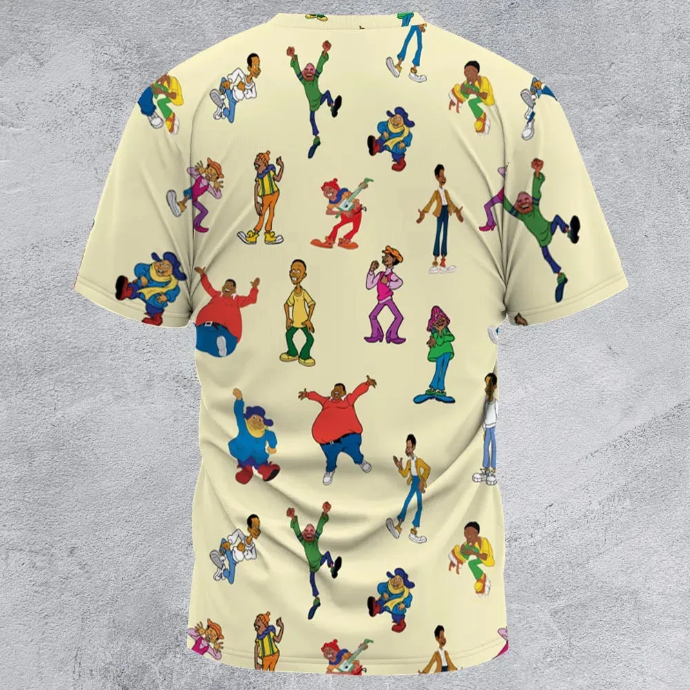 Fat Albert and the Cosby Kids All-Over Print Unisex T-Shirt - 2