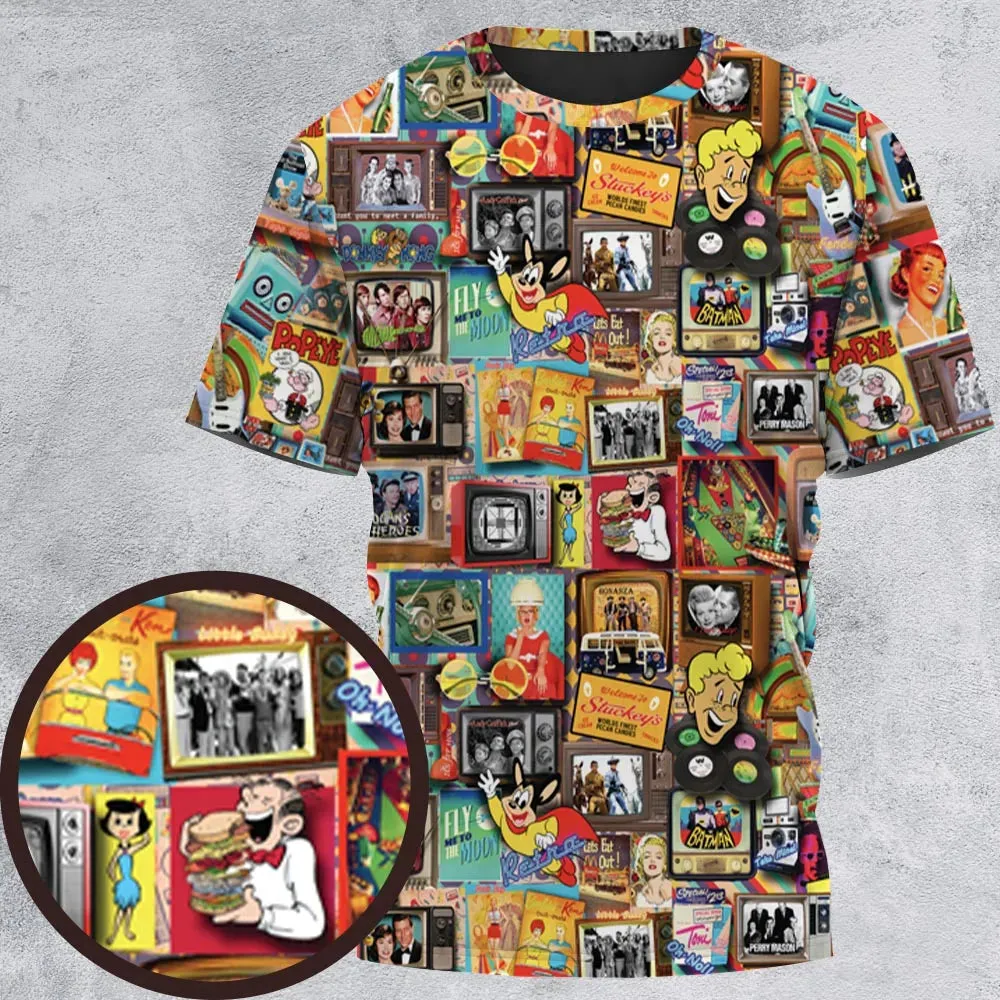 Memory Lane All-Over Print Unisex T-Shirt - 2
