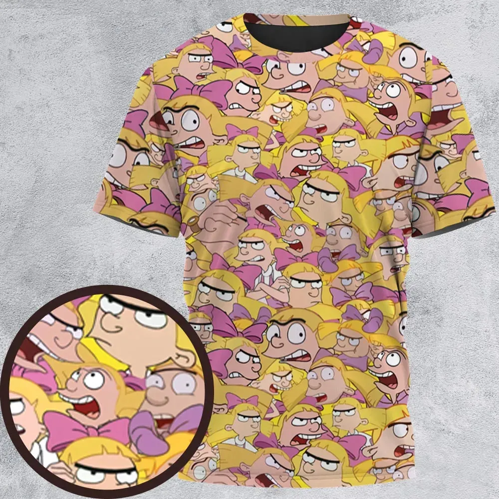 Helga G. Pataki Hey Arnold All-Over Print Unisex T-Shirt - 2