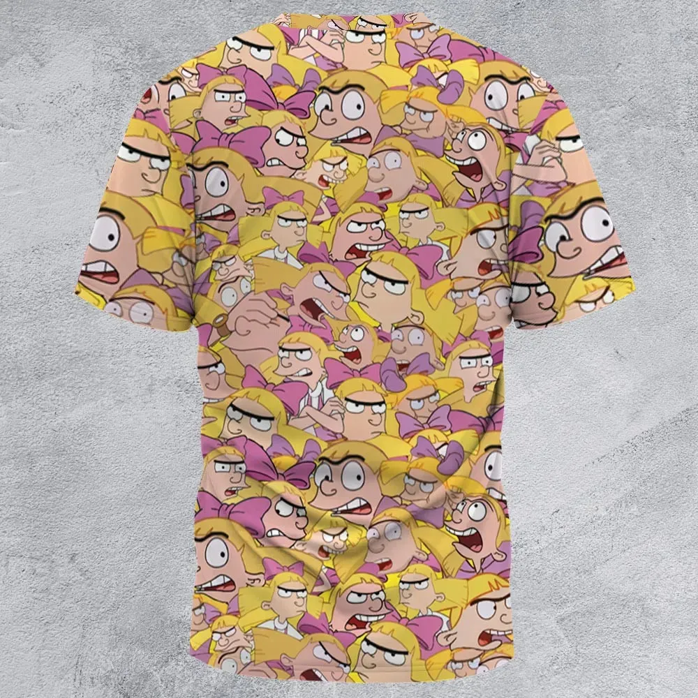 Helga G. Pataki Hey Arnold All-Over Print Unisex T-Shirt - 3