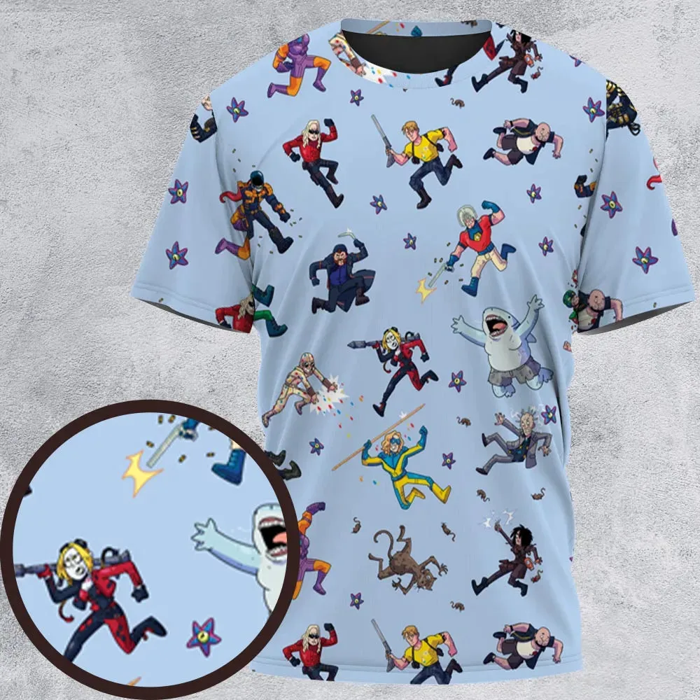 The Suicide Squad Pattern All-Over Print Unisex T-Shirt - 2
