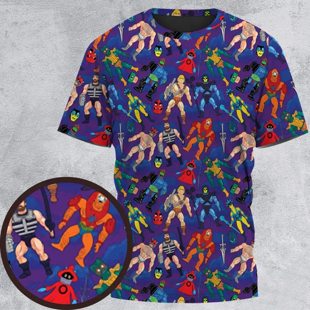MOTU Figures All-Over Print Unisex T-Shirt - 2