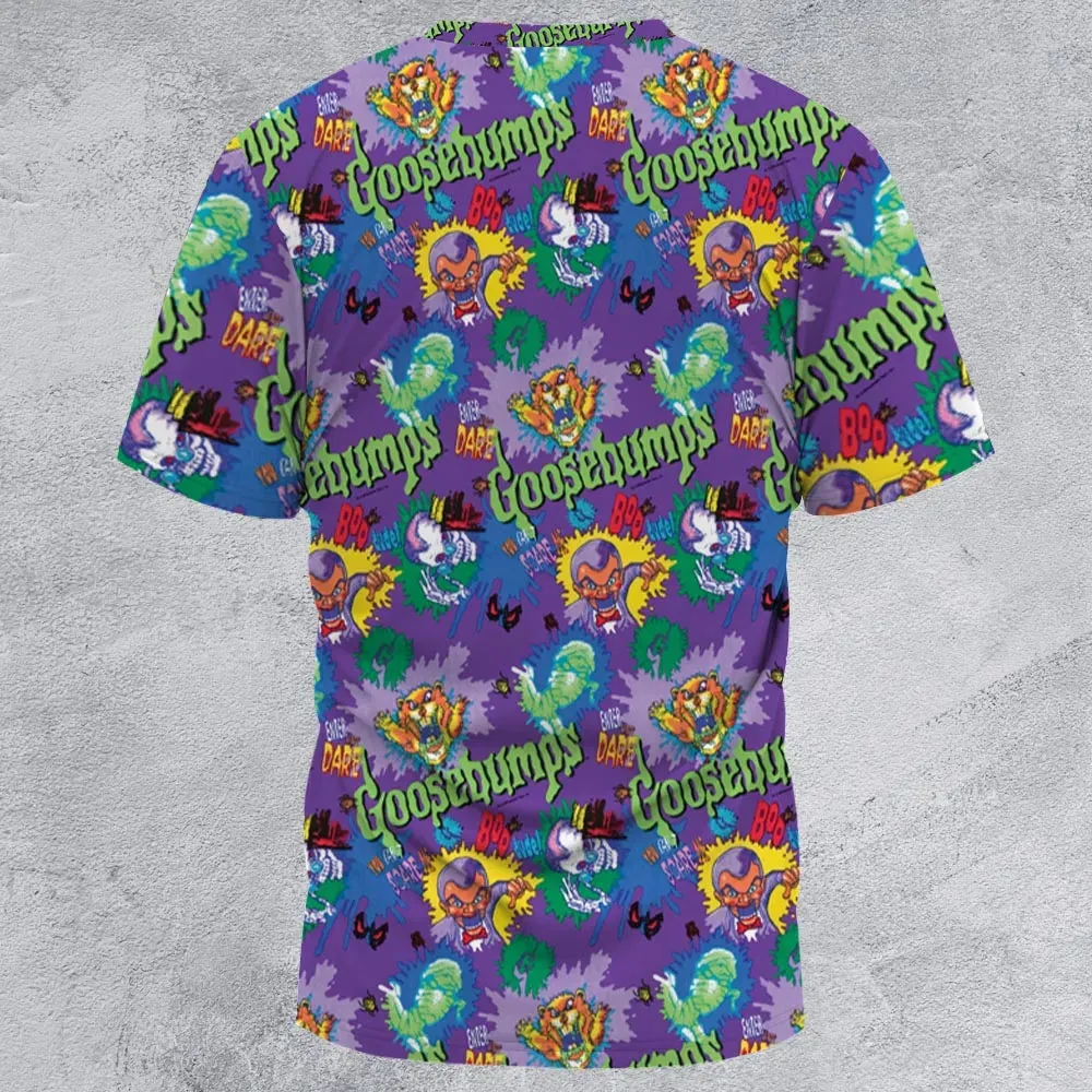You Can't Scare Me Goosebumps All-Over Print Unisex T-Shirt - 2