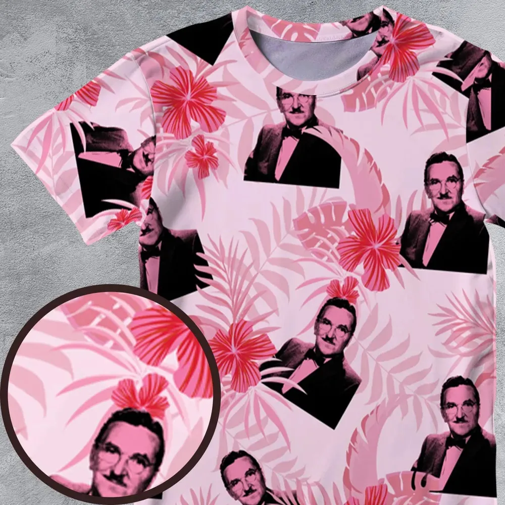 The Andy Griffith Show Pink Pattern All-Over Print Unisex T-Shirt - 4