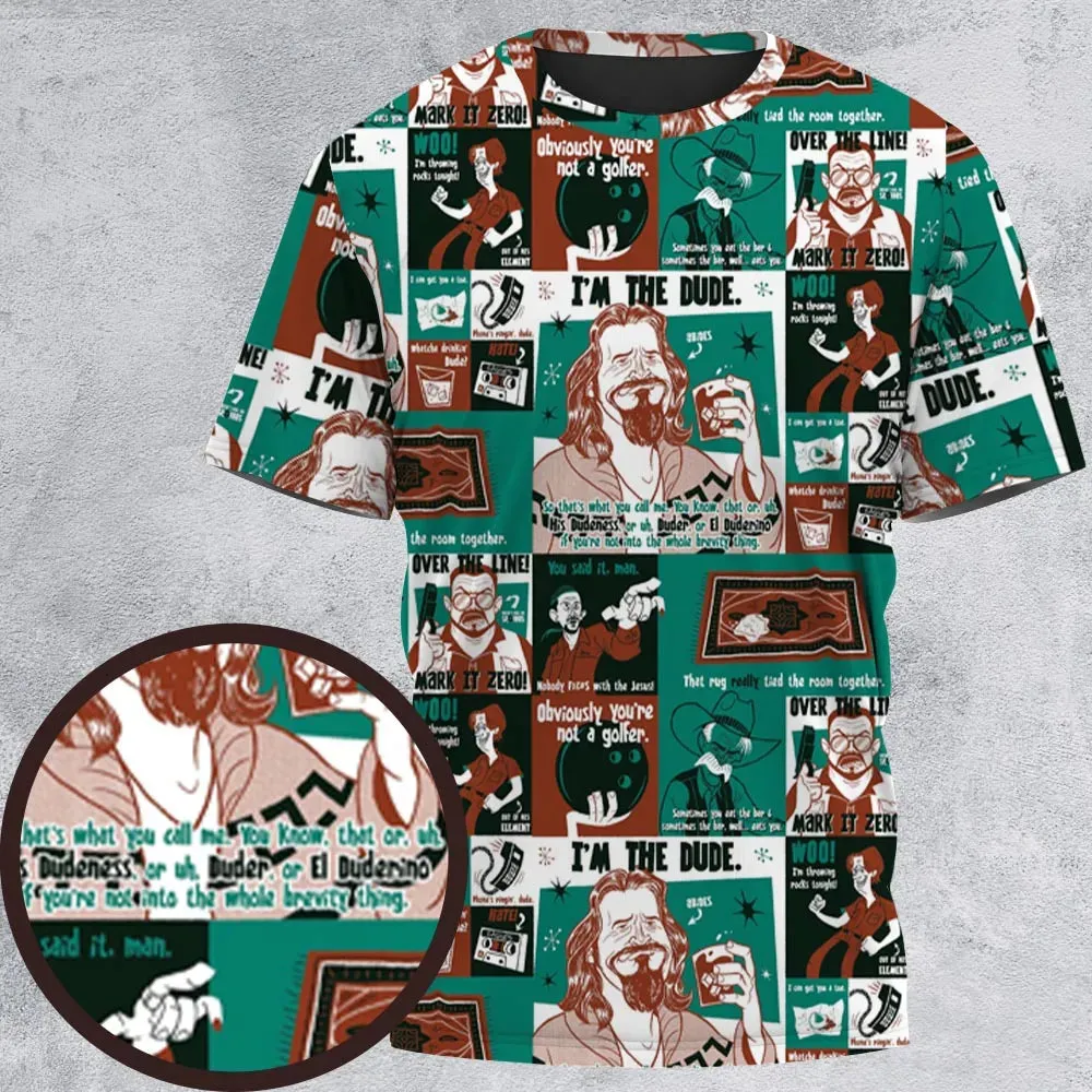 I'm The Dude The Big Lebowski All-Over Print Unisex T-Shirt - 2
