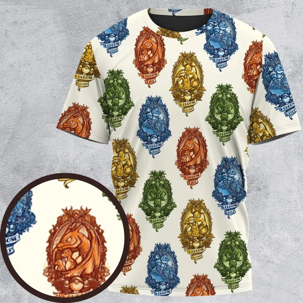 Water Grass Electric Fire I Choose Pattern All-Over Print Unisex T-Shirt - 2