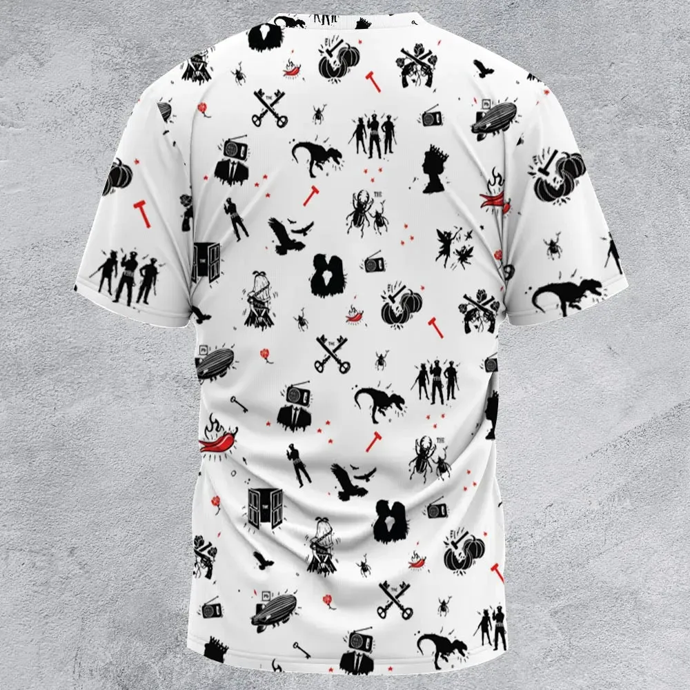Legandary Bands Mashup All-Over Print Unisex T-Shirt - 3