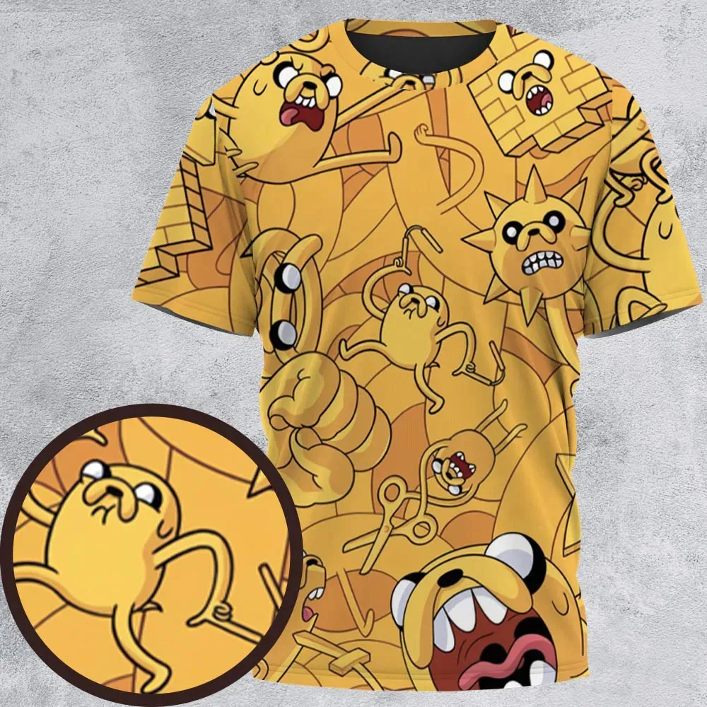 Jake the Dog Adventure Time All-Over Print Unisex T-Shirt - 2