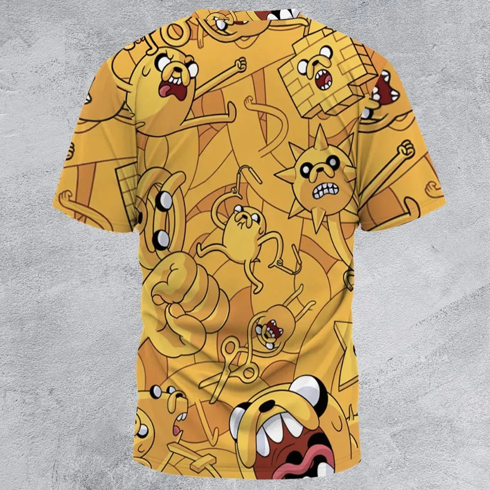 Jake the Dog Adventure Time All-Over Print Unisex T-Shirt - 3