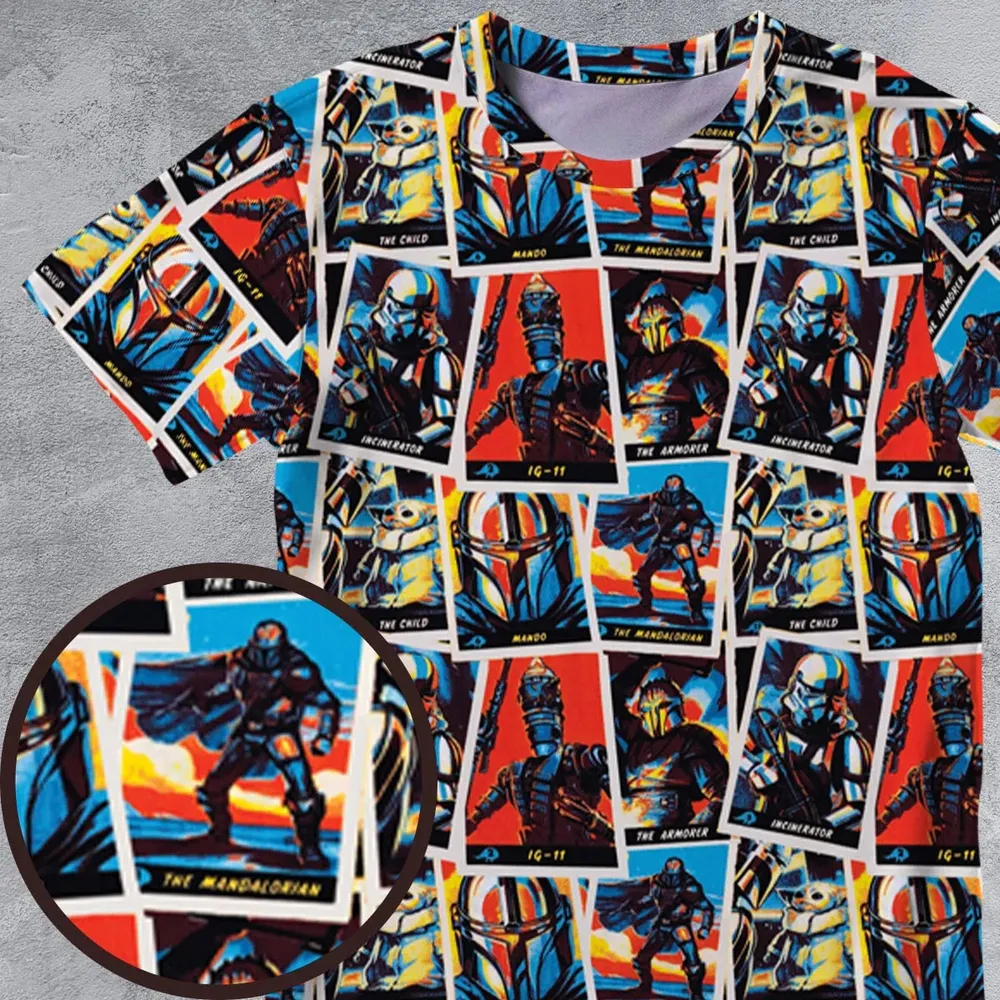 This Is The Way The Mando Pattern All-Over Print Unisex T-Shirt - 4