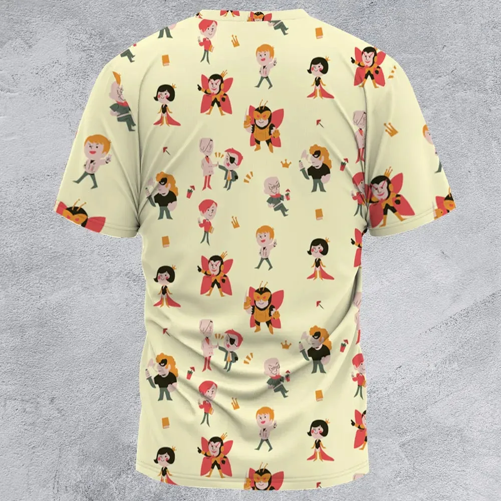 The Venture Bros Pattern All-Over Print Unisex T-Shirt - 3