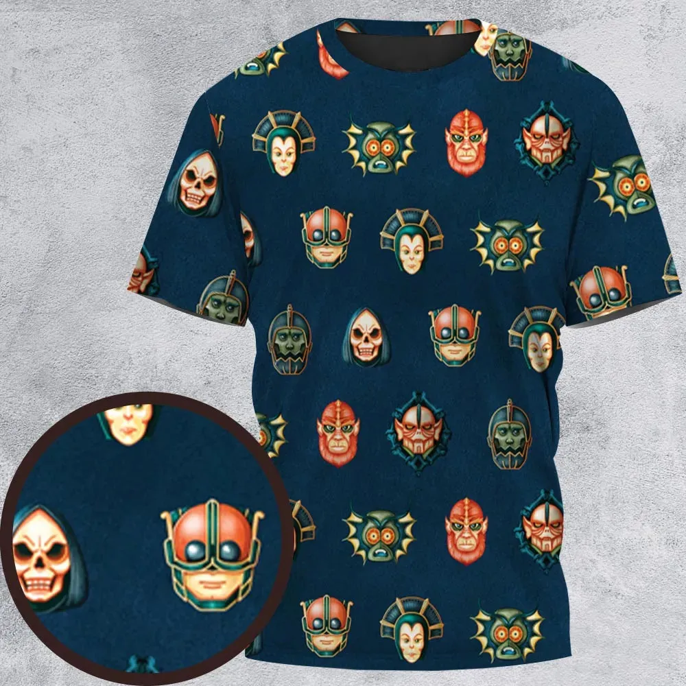 Villains He-man Masters Of The Universe All-Over Print Unisex T-Shirt - 2