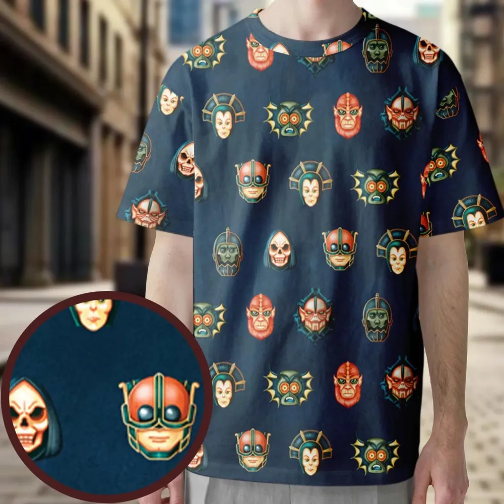 Villains He-man Masters Of The Universe All-Over Print Unisex T-Shirt - 4