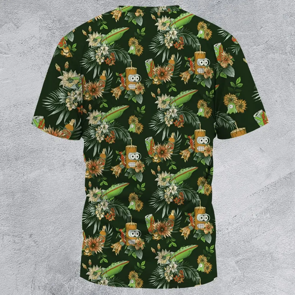 The Year 3000 Bender Futurama All-Over Print Unisex T-Shirt - 2