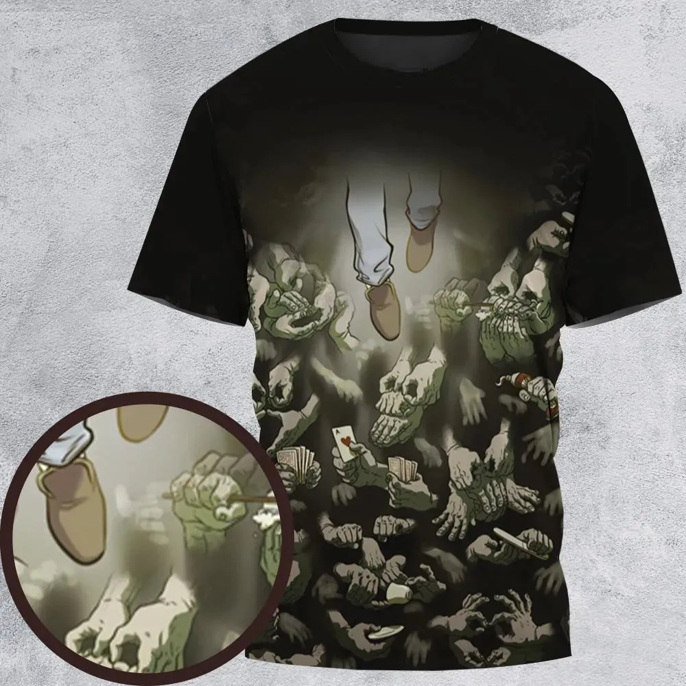 Funny Helping Hands Labyrinth All-Over Print Unisex T-Shirt - 2