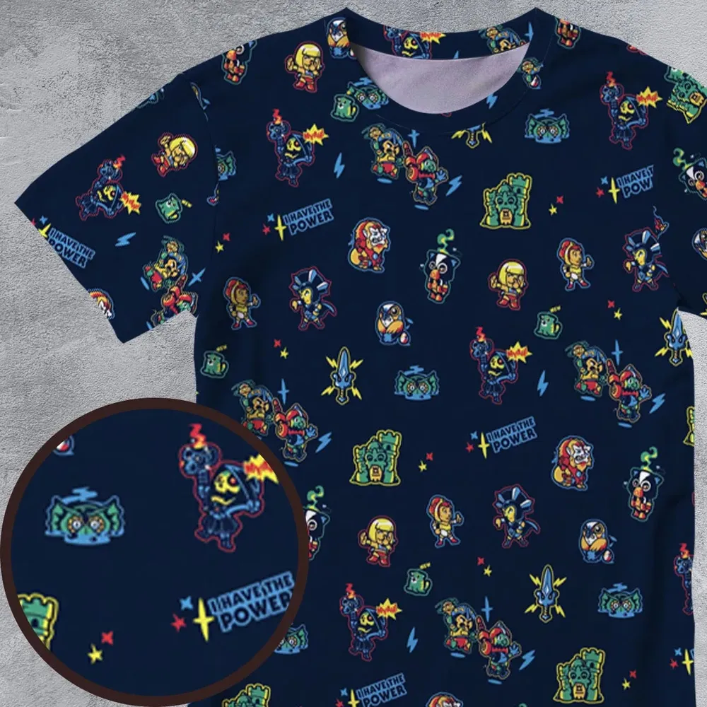 Masters Of The Universe Funny Pattern All-Over Print Unisex T-Shirt - 4