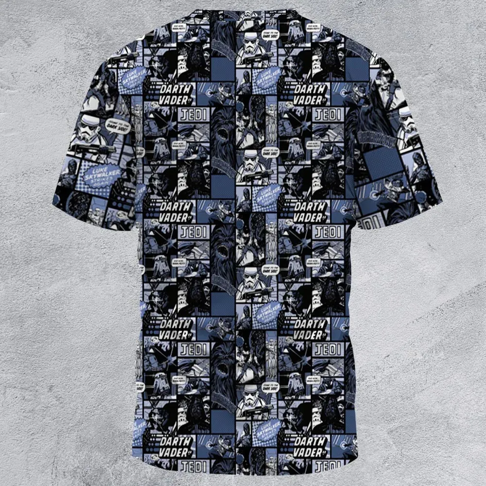 Star Wars Dark Side Comic All-Over Print Unisex T-Shirt - 2