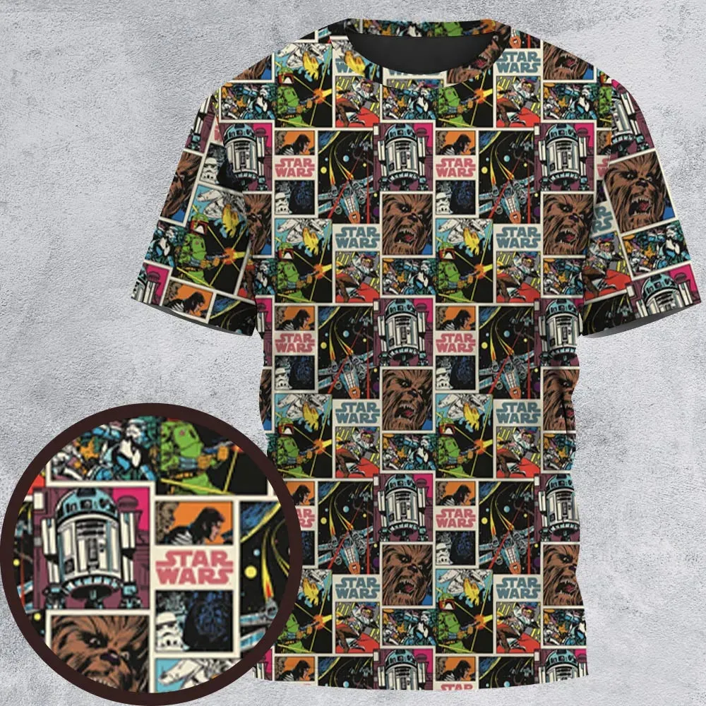 Star Wars Comic All-Over Print Unisex T-Shirt - 2