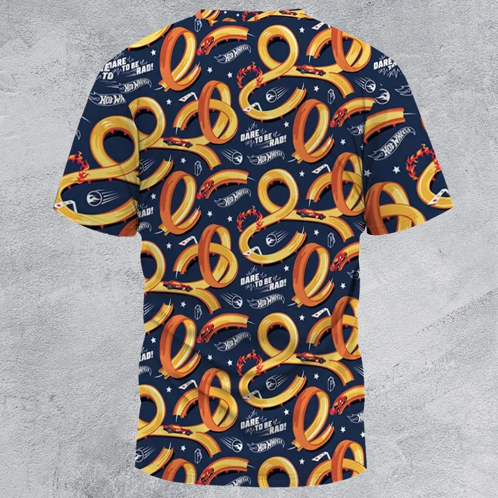 Hot Wheels All-Over Print Unisex T-Shirt - 2