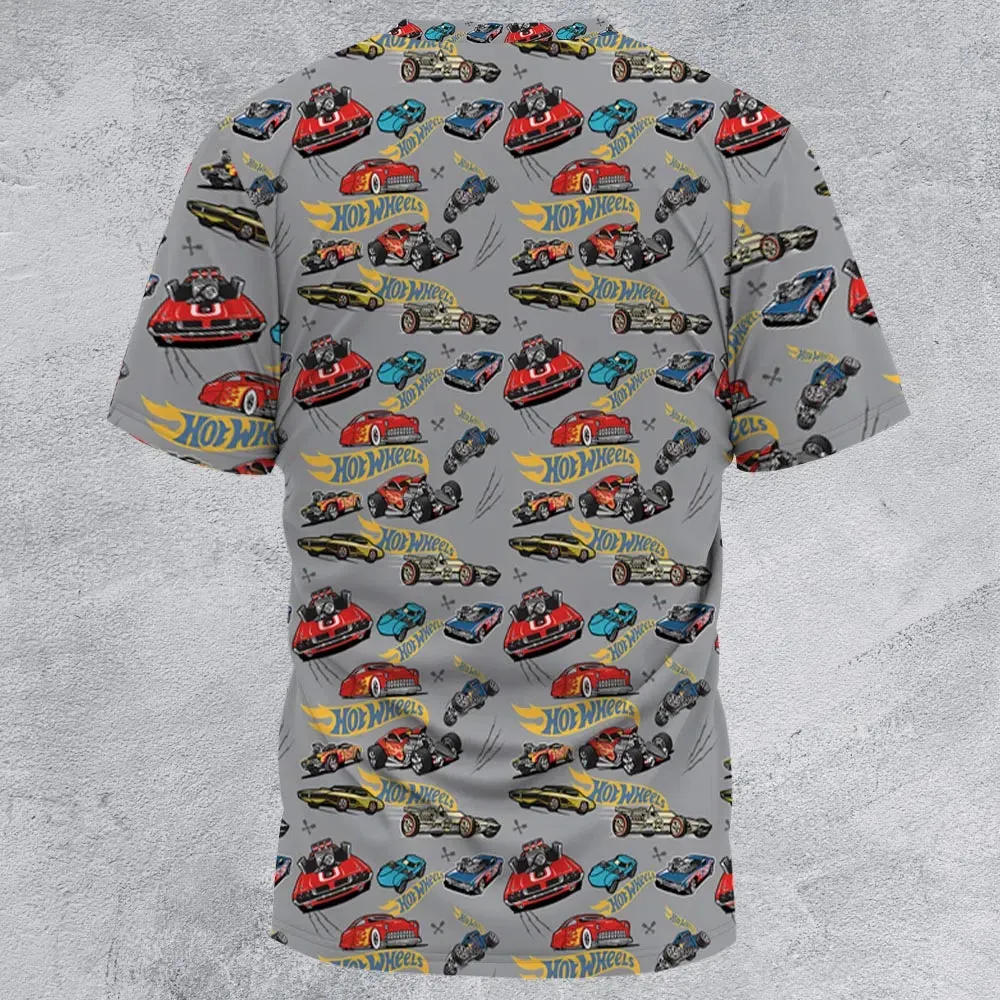 Hot Wheels Classic Car All-Over Print Unisex T-Shirt - 3