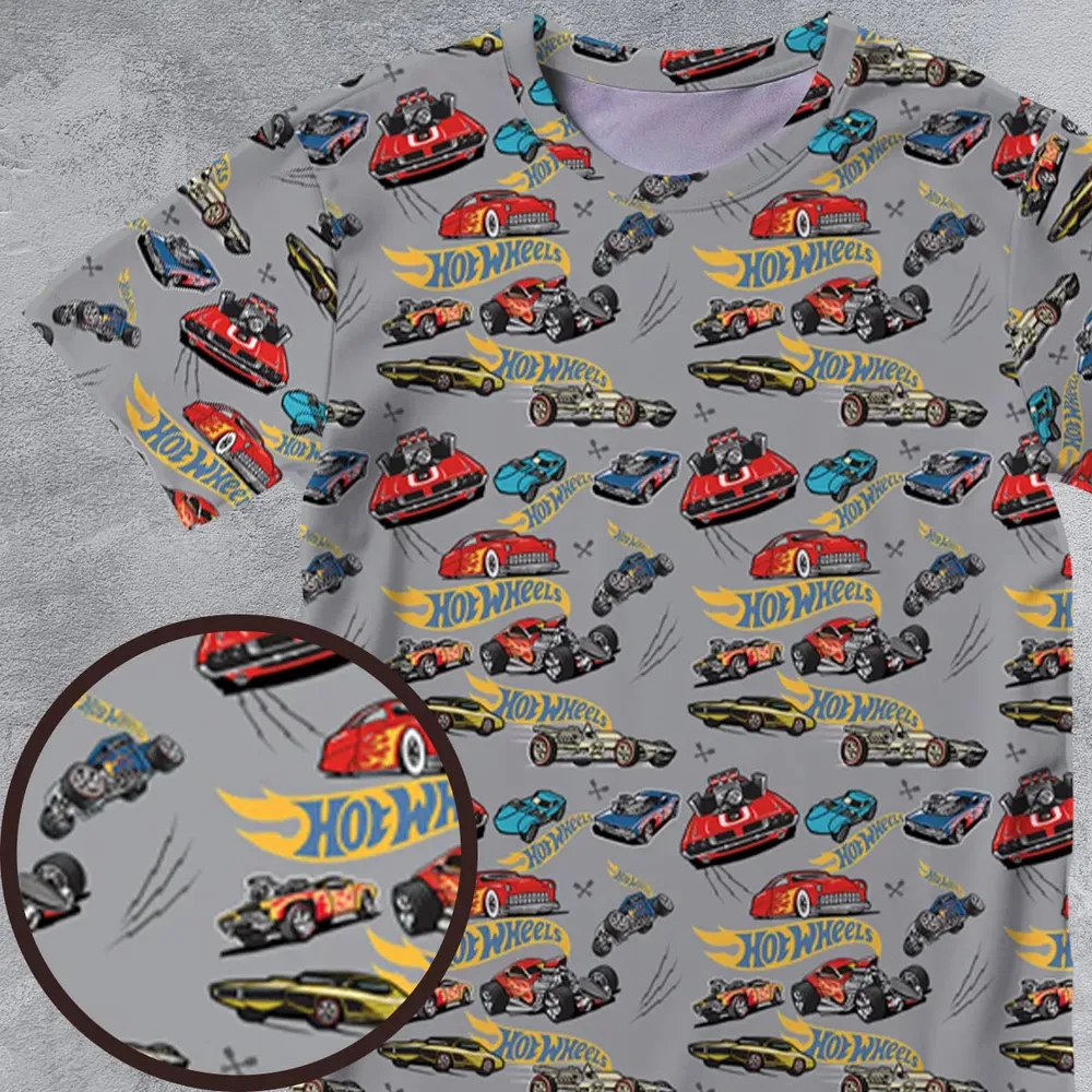 Hot Wheels Classic Car All-Over Print Unisex T-Shirt - 4