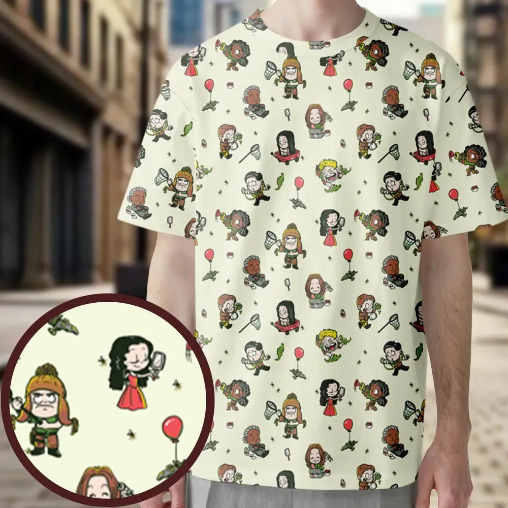 Firefly Characters All-Over Print Unisex T-Shirt - 4