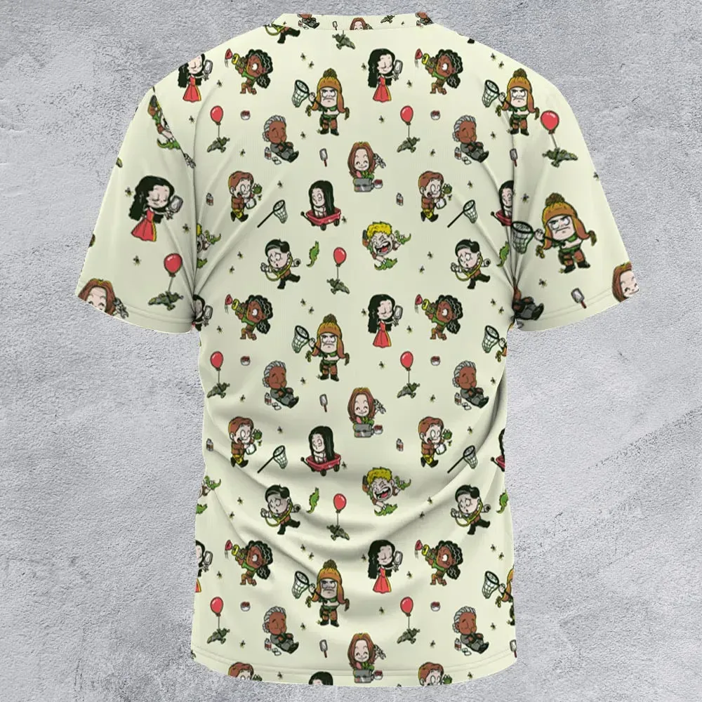 Firefly Characters All-Over Print Unisex T-Shirt - 3