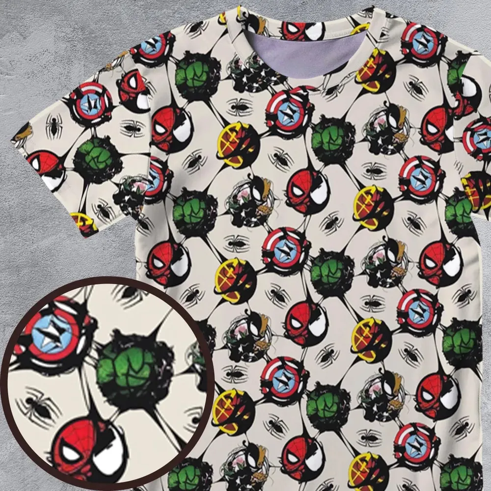 Teenage Mutant Ninja Turtles Pattern All-Over Print Unisex T-Shirt - 4
