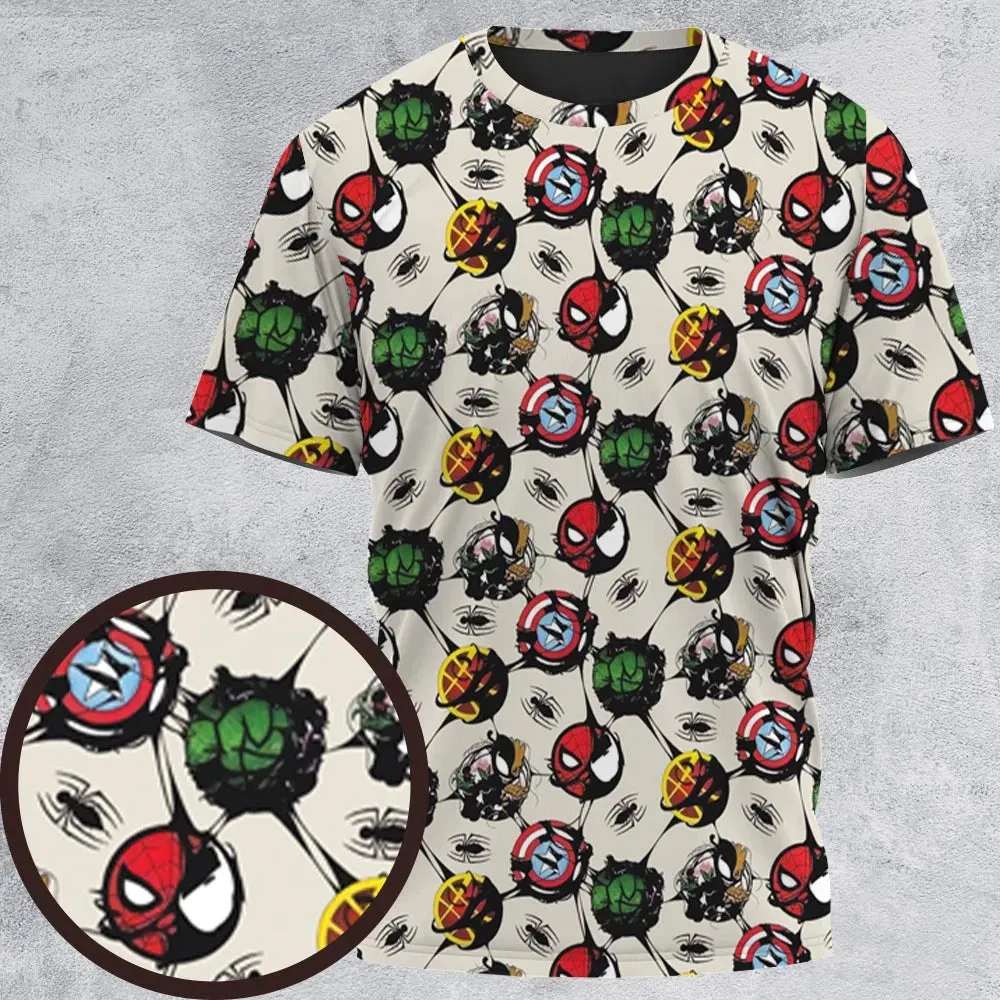 Teenage Mutant Ninja Turtles Pattern All-Over Print Unisex T-Shirt - 2