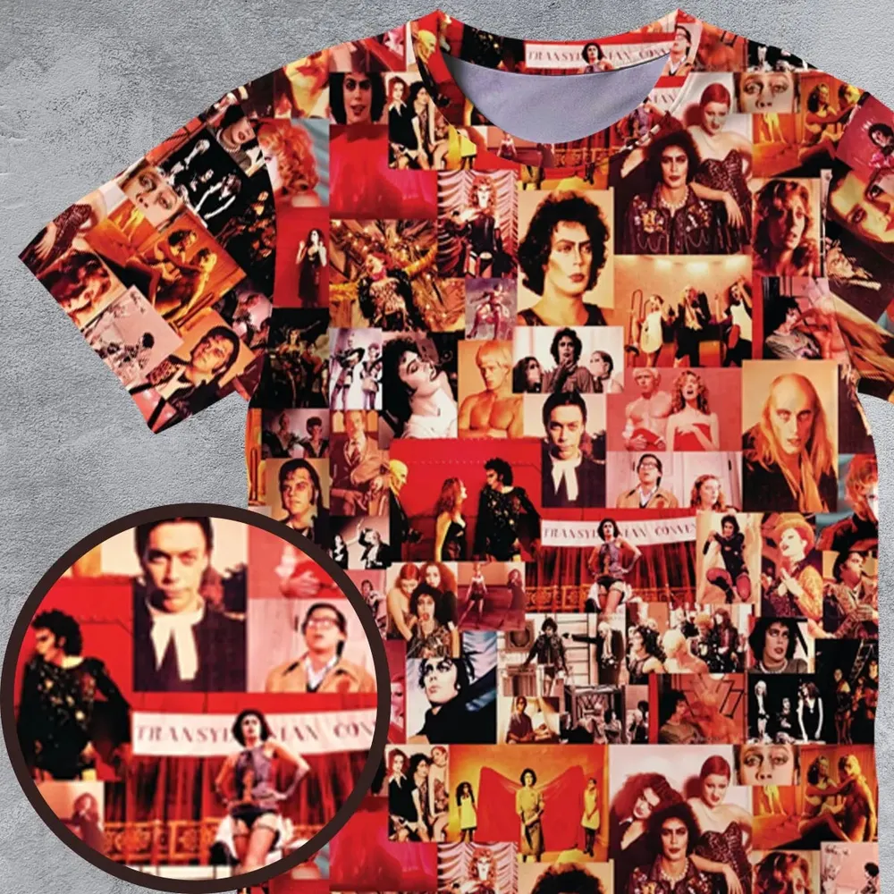 Oh Rocky The Rocky Horror Picture Show All-Over Print Unisex T-Shirt - 4