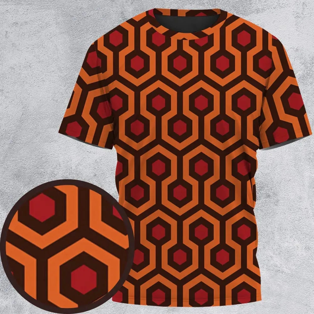 The Overlook Pattern The Shining All-Over Print Unisex T-Shirt - 2