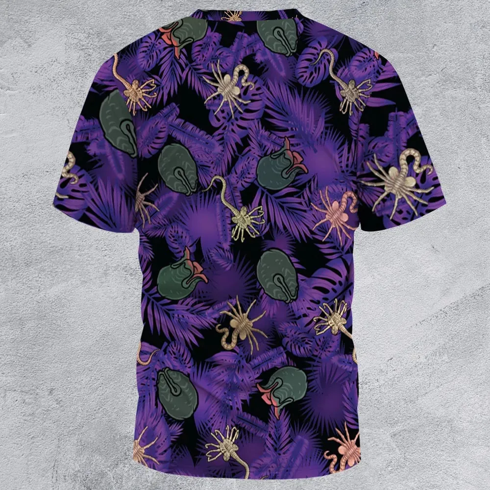 Alien Facehugger Ovomorph All-Over Print Unisex T-Shirt - 3