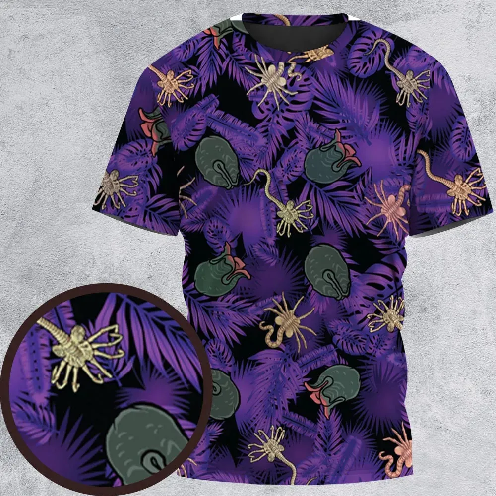 Alien Facehugger Ovomorph All-Over Print Unisex T-Shirt - 2