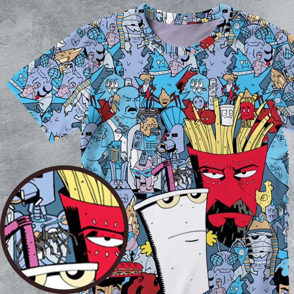 Aqua Teen Hunger Force All-Over Print Unisex T-Shirt - 4