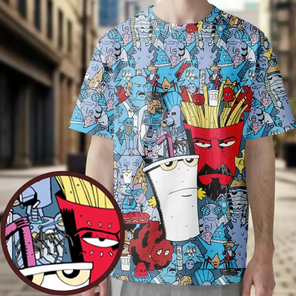 Aqua Teen Hunger Force All-Over Print Unisex T-Shirt - 3