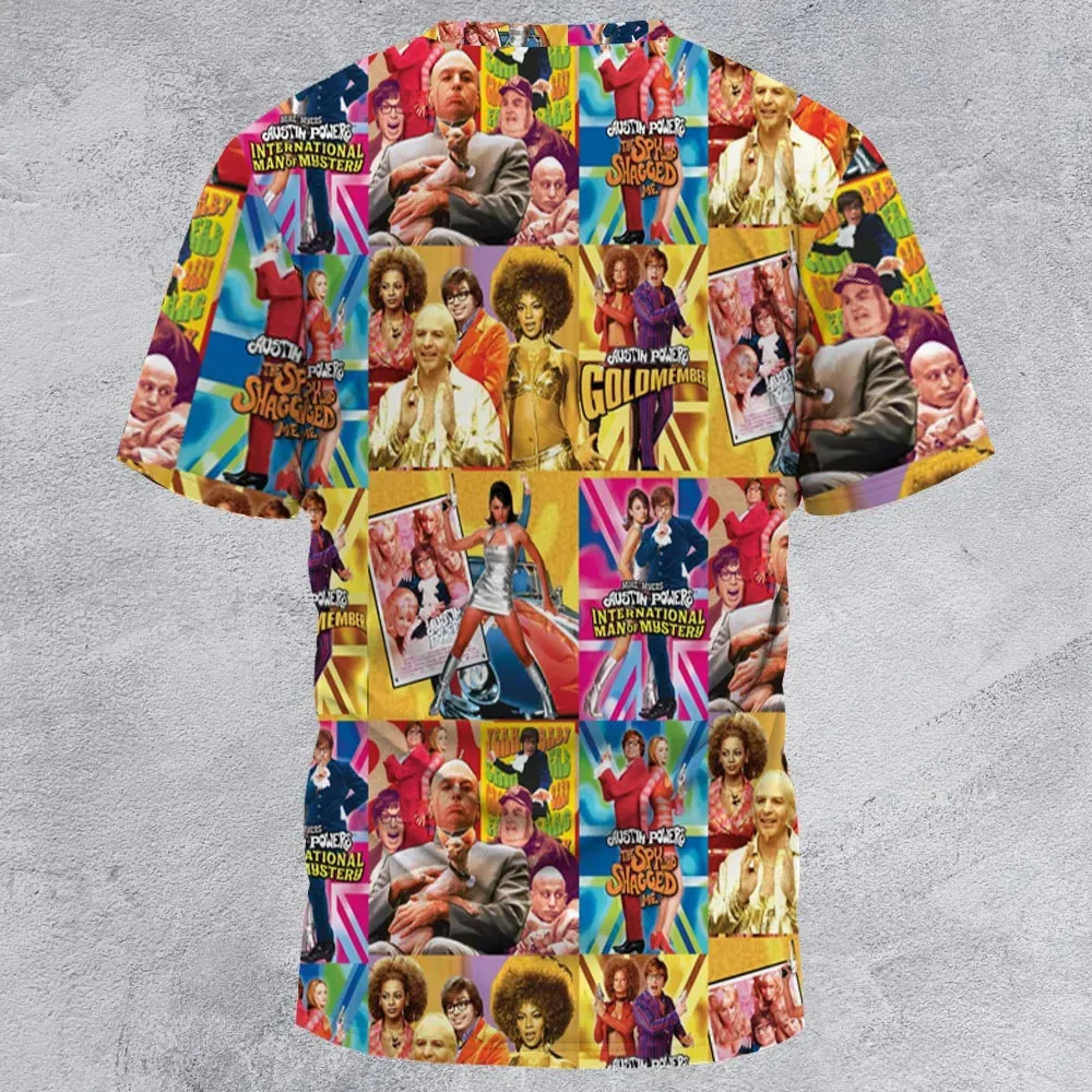 Austin Powers Gold Member All-Over Print Unisex T-Shirt - 3