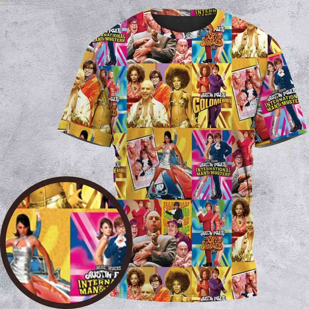 Austin Powers Gold Member All-Over Print Unisex T-Shirt - 2