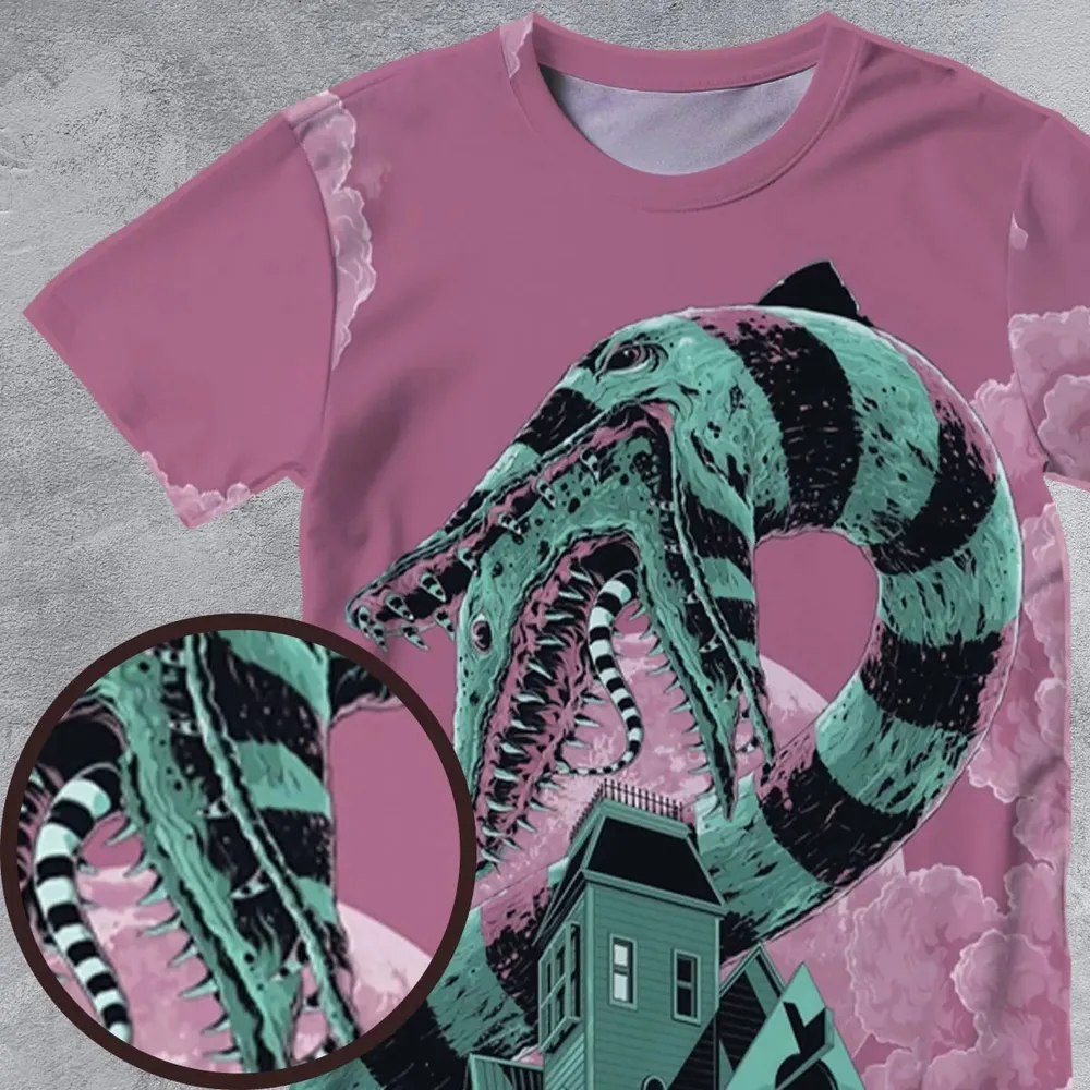 Beetlejuice All-Over Print Unisex T-Shirt - 4