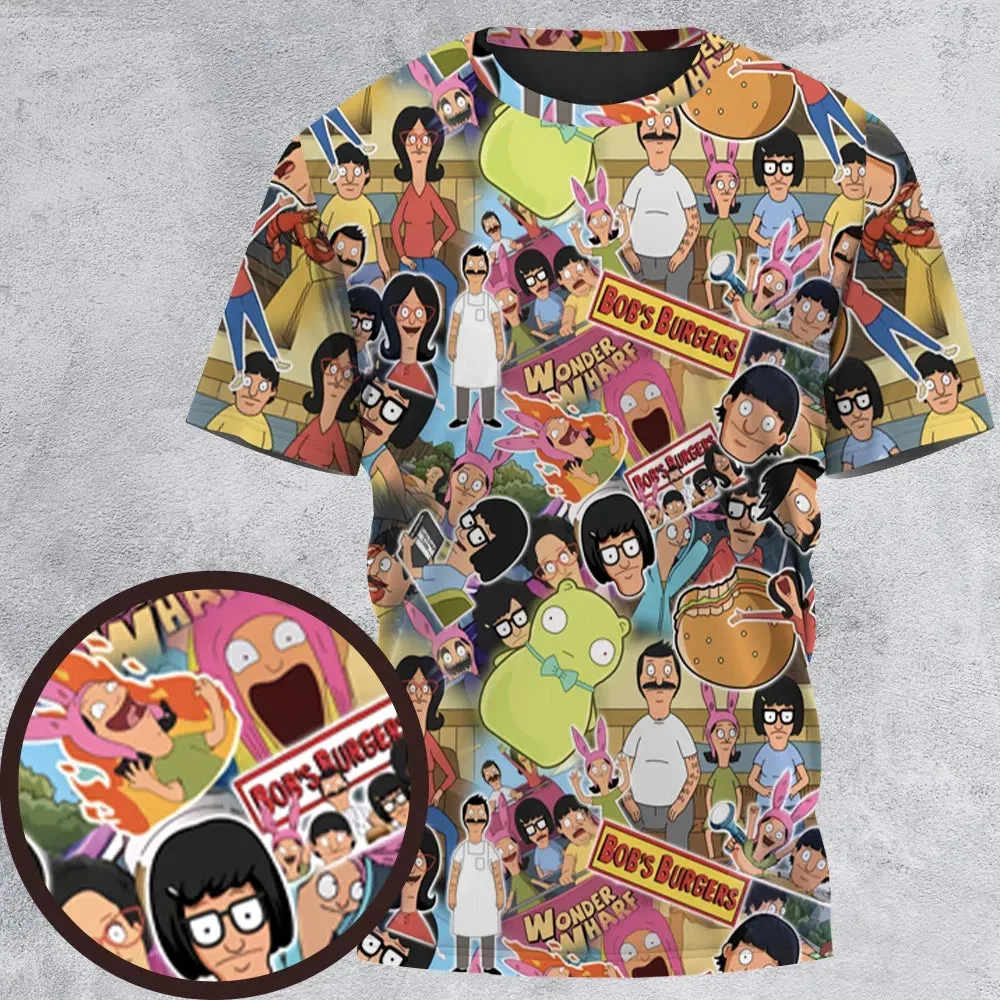 Bob's Burger Wonder Wharf All-Over Print Unisex T-Shirt - 2