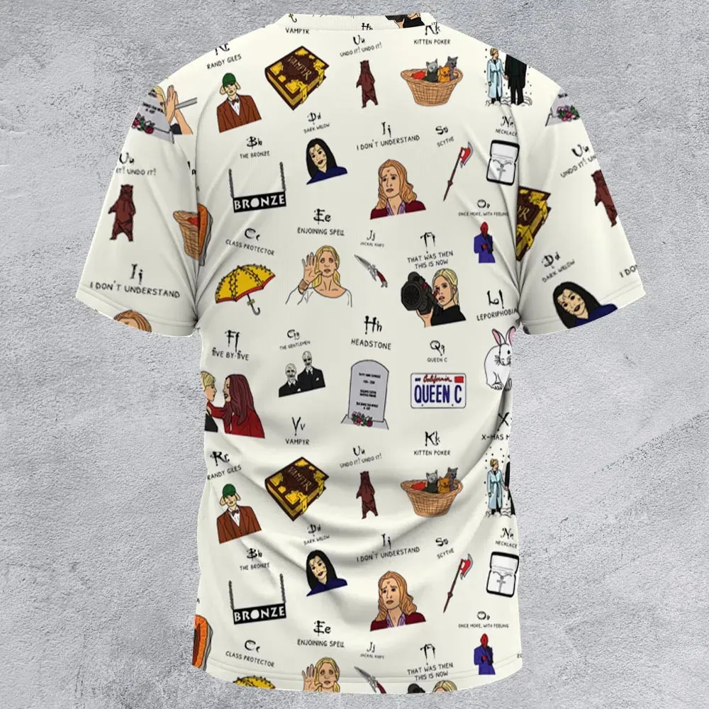 Buffy the Vampire Slayer All-Over Print Unisex T-Shirt - 2