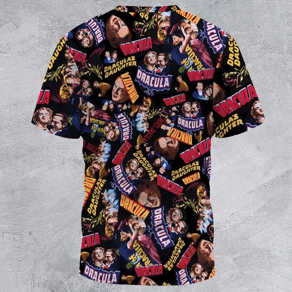 Classic Horror Films All-Over Print Unisex T-Shirt - 2