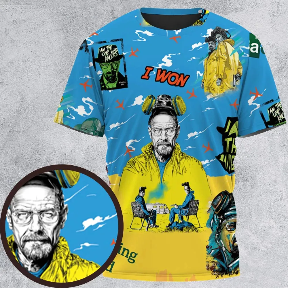 Cooking Meth Breaking Bad All-Over Print Unisex T-Shirt - 2