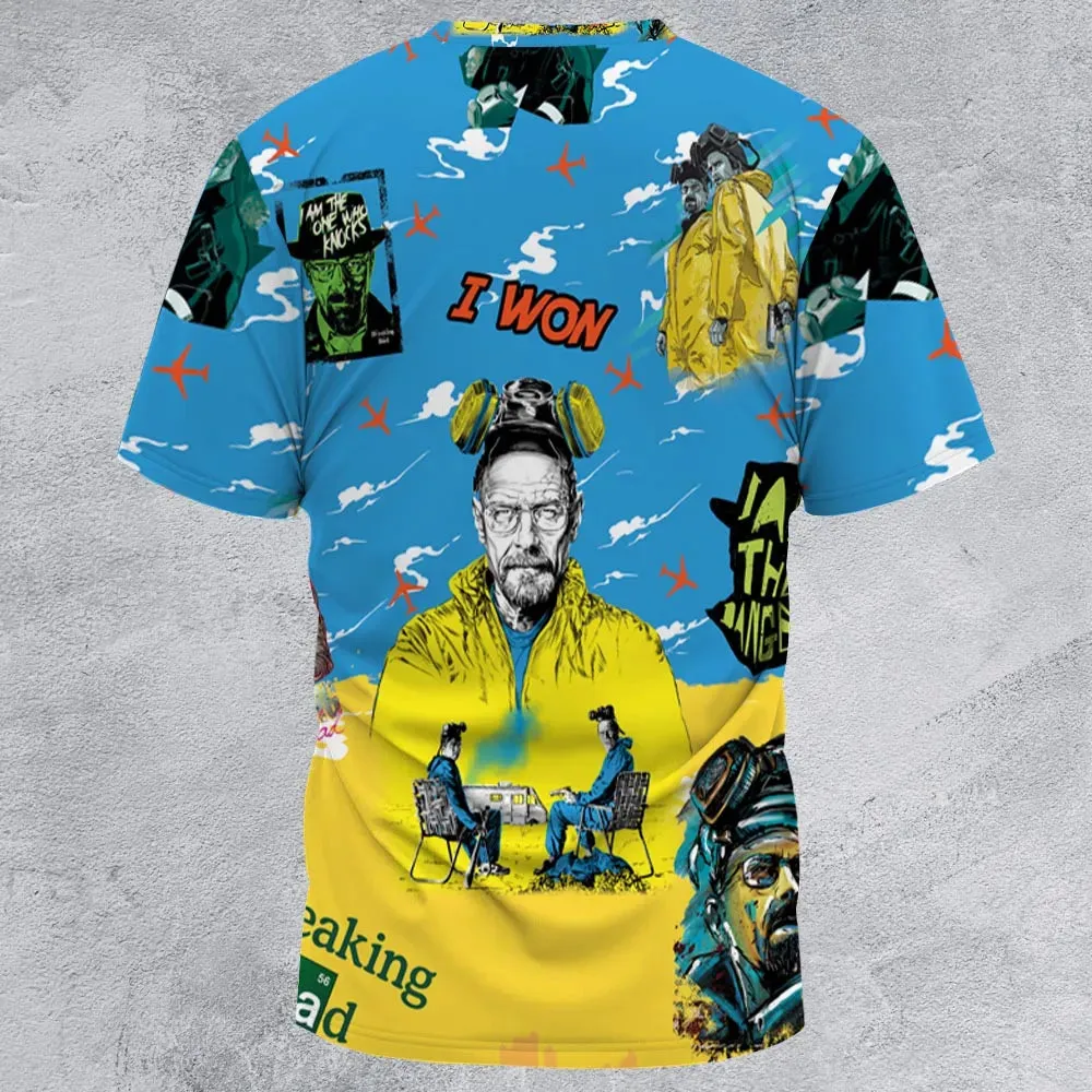 Cooking Meth Breaking Bad All-Over Print Unisex T-Shirt - 3