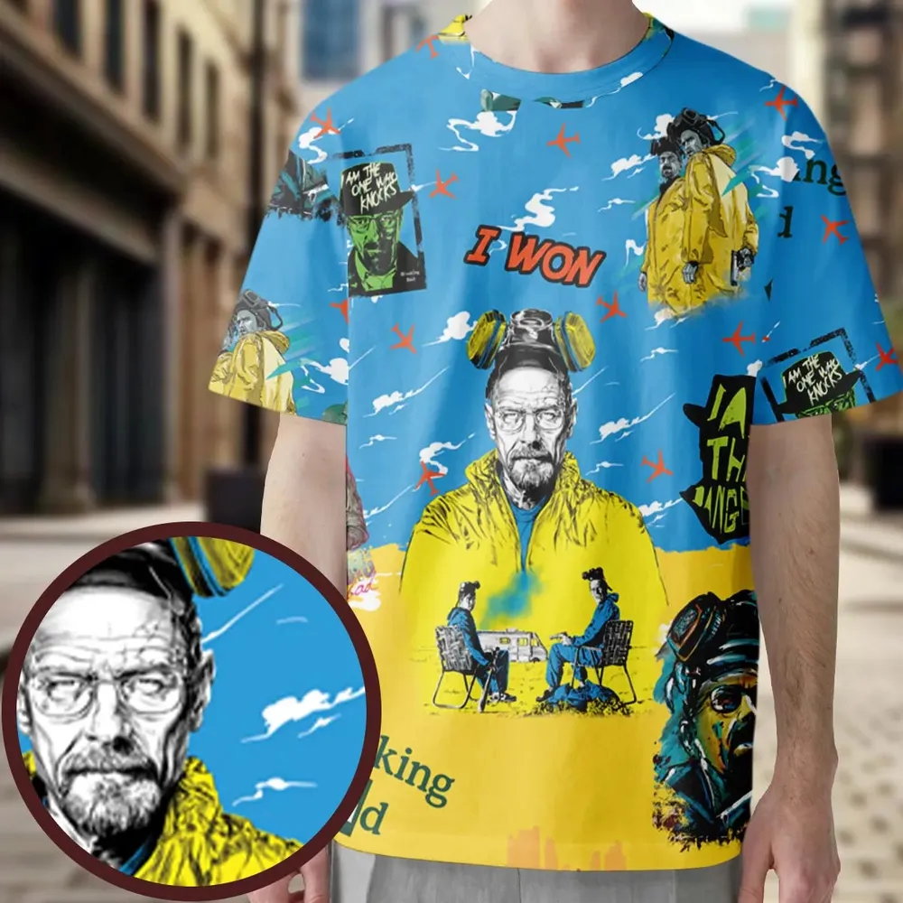 Cooking Meth Breaking Bad All-Over Print Unisex T-Shirt - 4