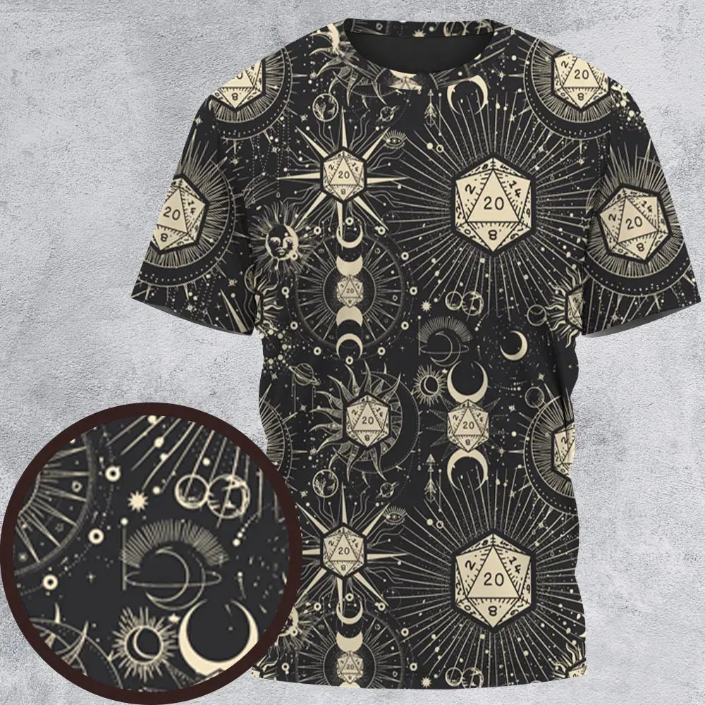 Diceyverse Dice RPG DND All-Over Print Unisex T-Shirt - 2
