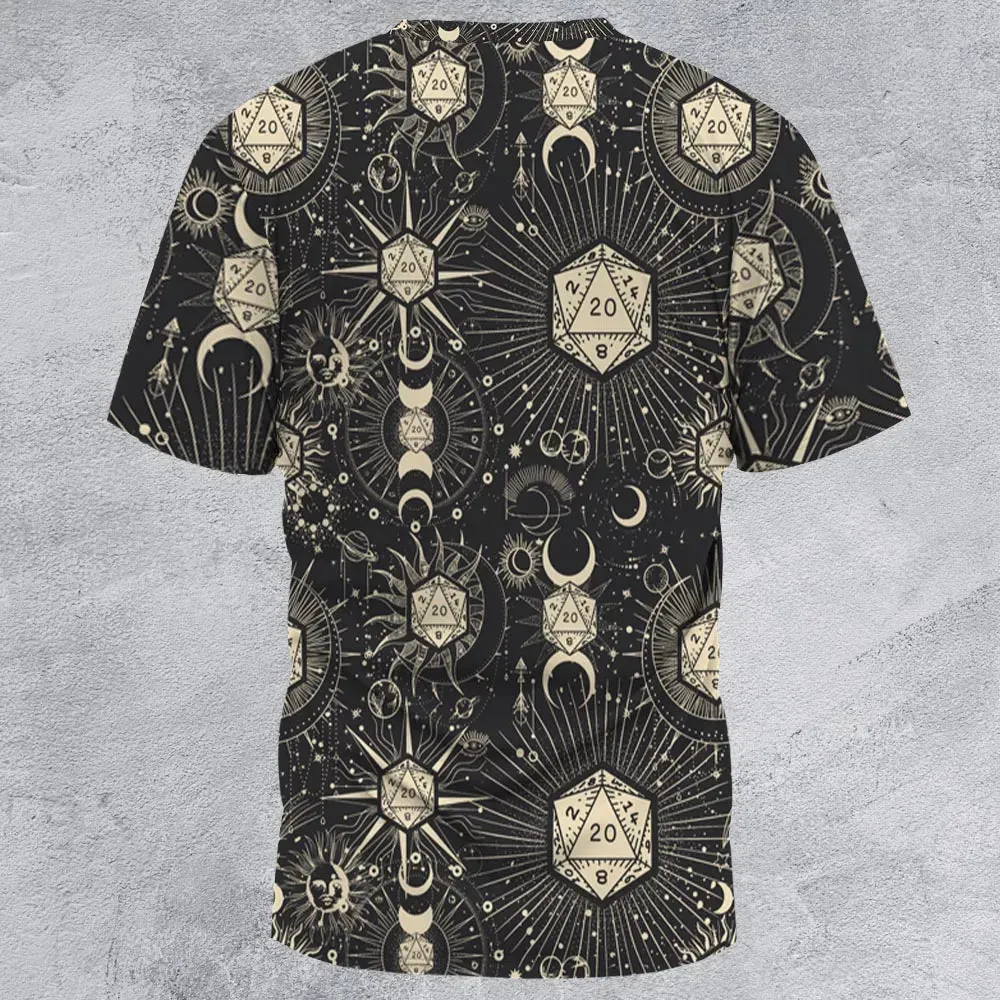 Diceyverse Dice RPG DND All-Over Print Unisex T-Shirt - 3