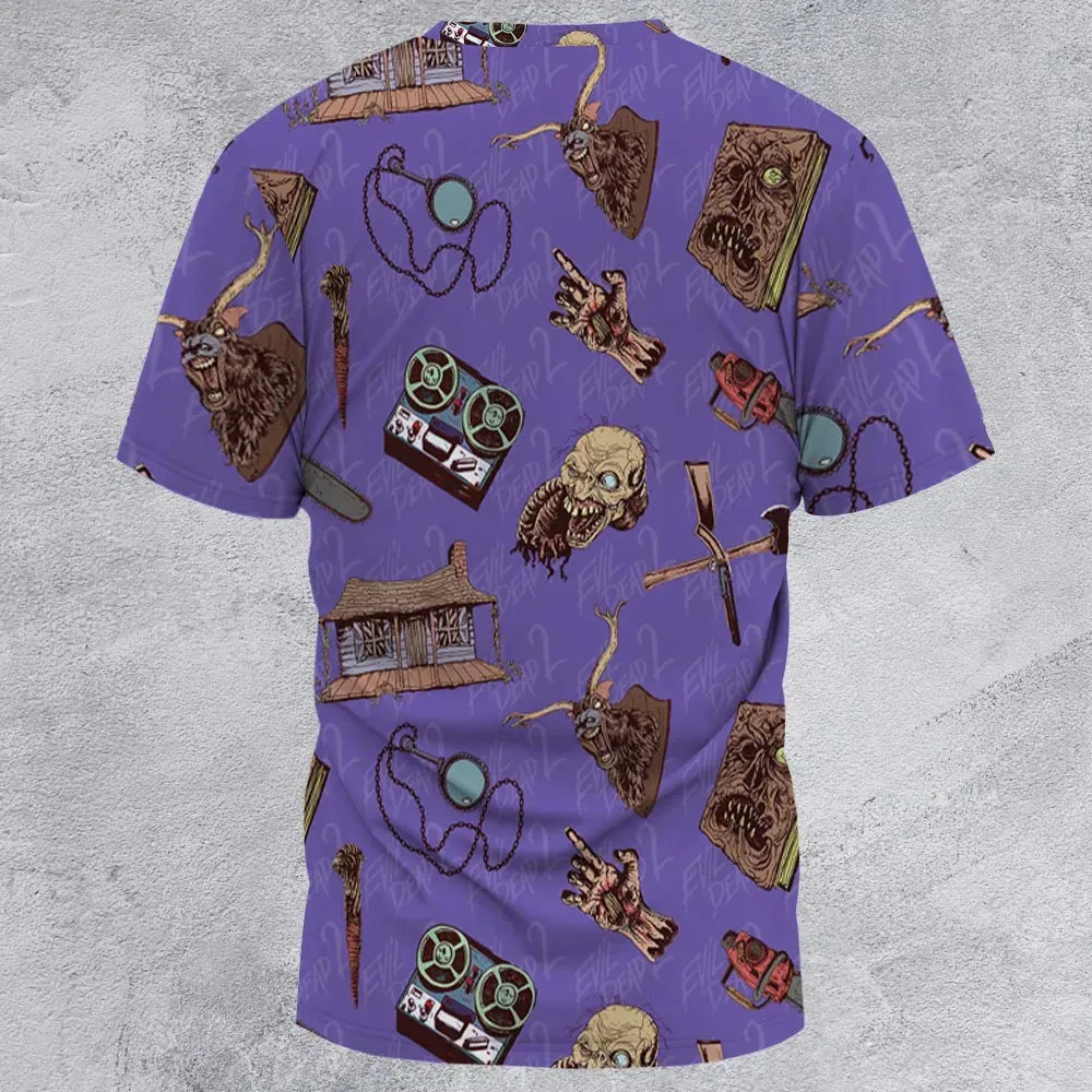 Evil Dead Horror All-Over Print Unisex T-Shirt - 2