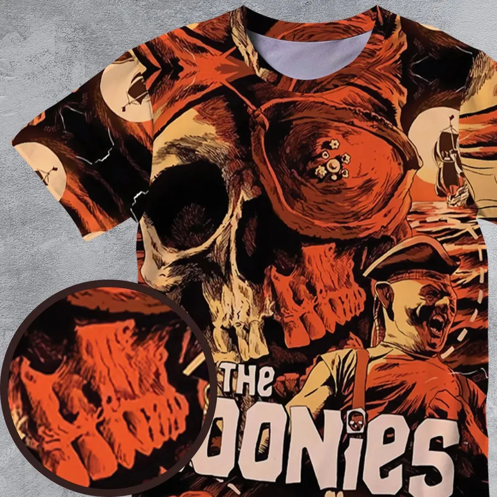 The Goonies Pattern All-Over Print Unisex T-Shirt - 4
