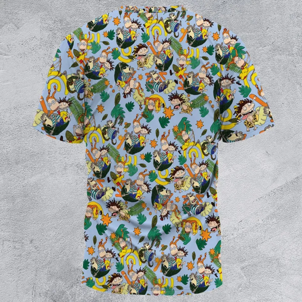The Wild Thornberrys Characters All-Over Print Unisex T-Shirt - 3