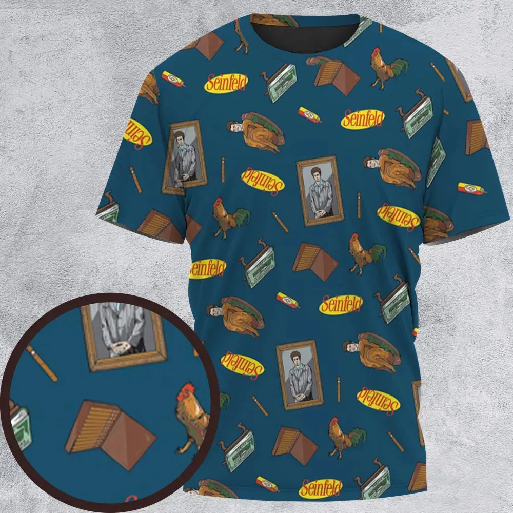 Seinfeld Kramer Icons Pop Culture All-Over Print Unisex T-Shirt - 2